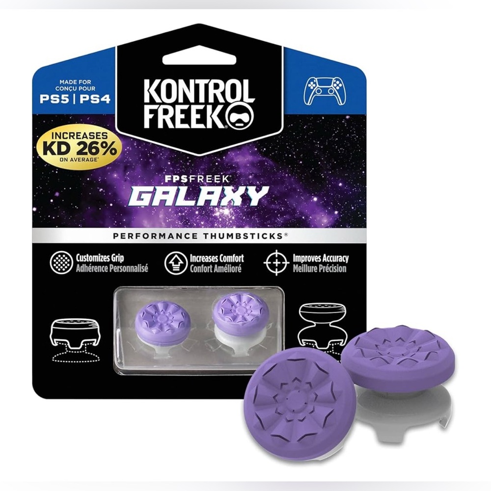 Galaxy Thumbsticks for PS5/PS4 - Purple